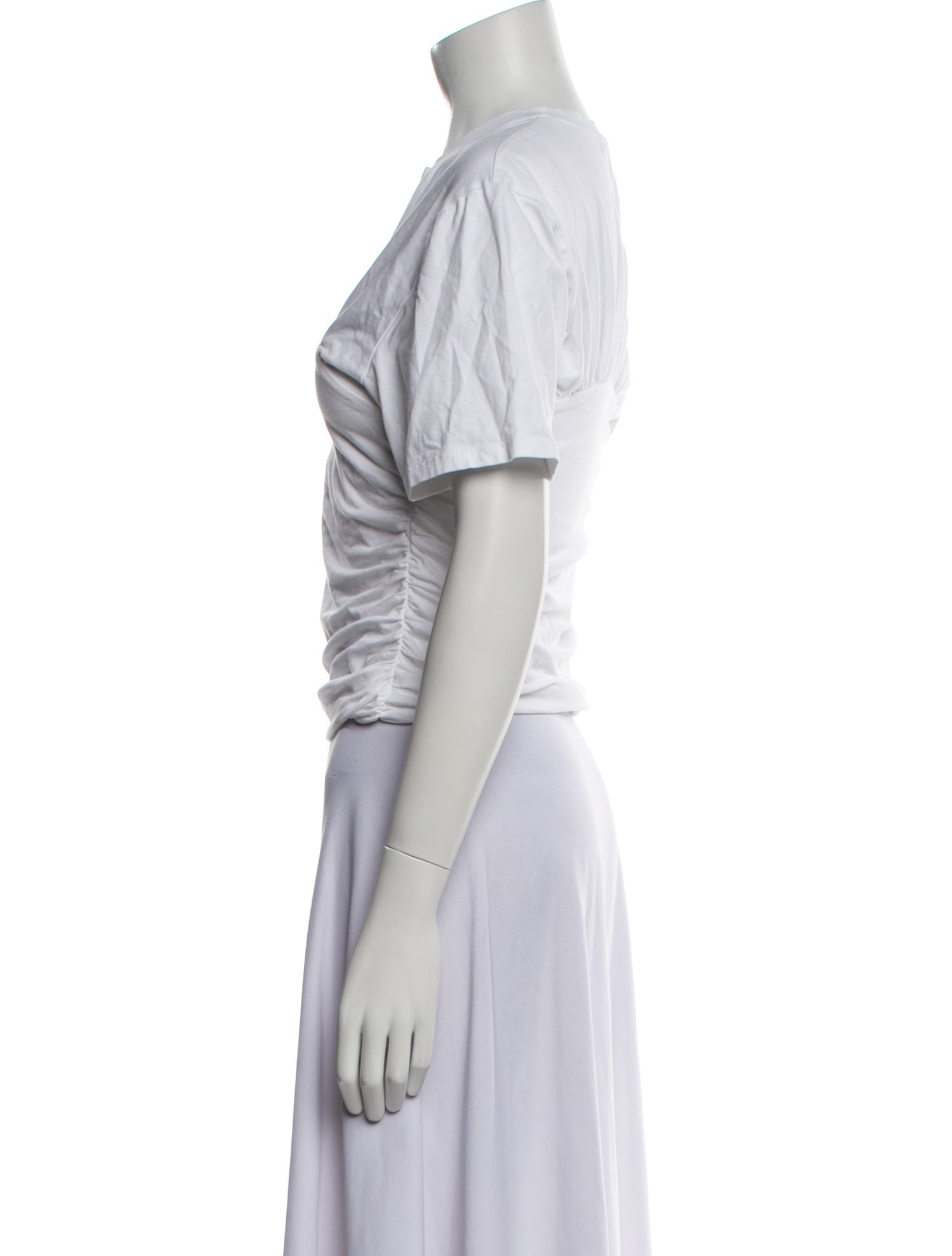 Gimaguas Crew Neck Short Sleeve Crop Top