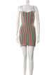 Gimaguas Striped Mini Dress