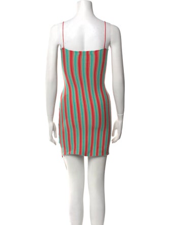 Gimaguas Striped Mini Dress