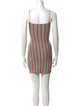 Gimaguas Striped Mini Dress