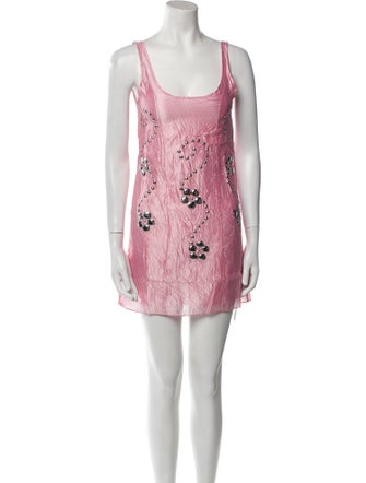 Gimaguas Silk Mini Dress