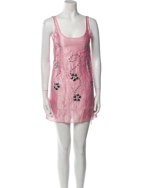 Gimaguas Silk Mini Dress