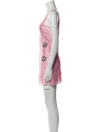 Gimaguas Silk Mini Dress