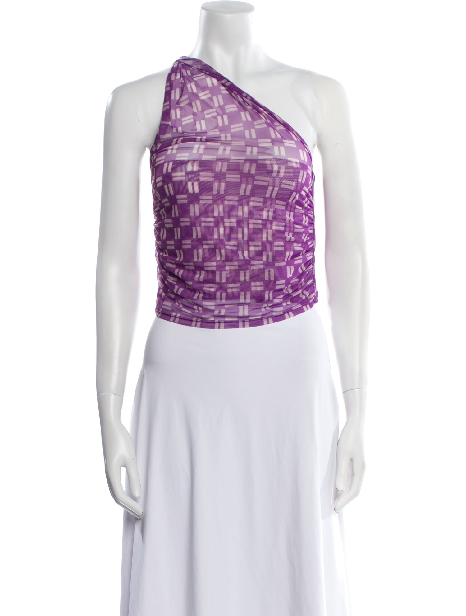 Gimaguas Wool Printed Crop Top