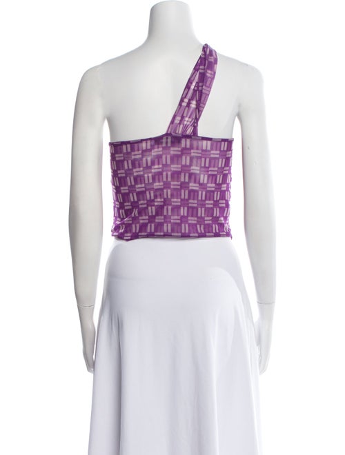 Gimaguas Wool Printed Crop Top