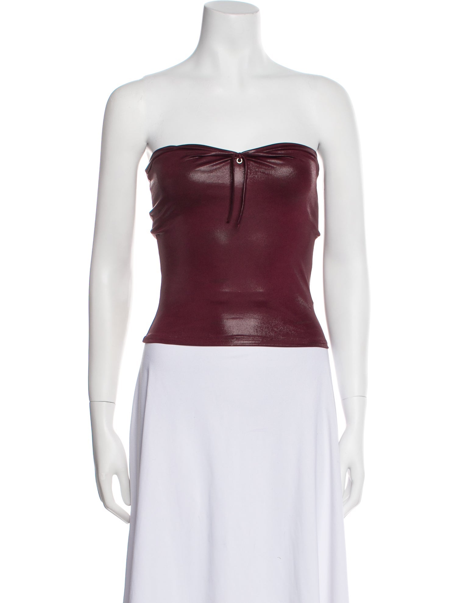 Gimaguas Strapless Crop Top