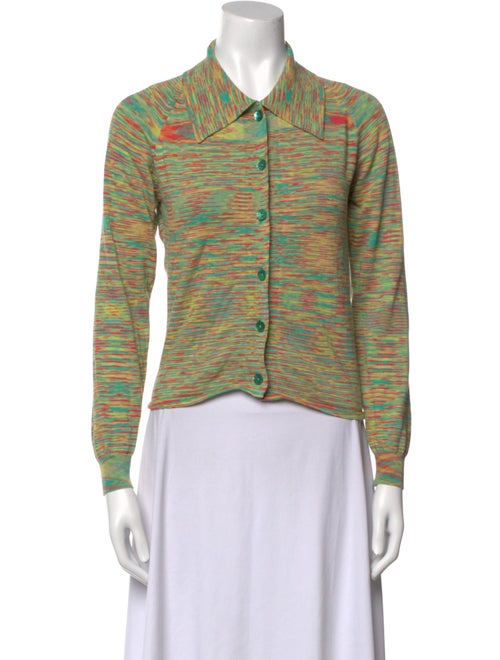 Gimaguas Printed Long Sleeve Button-Up Top