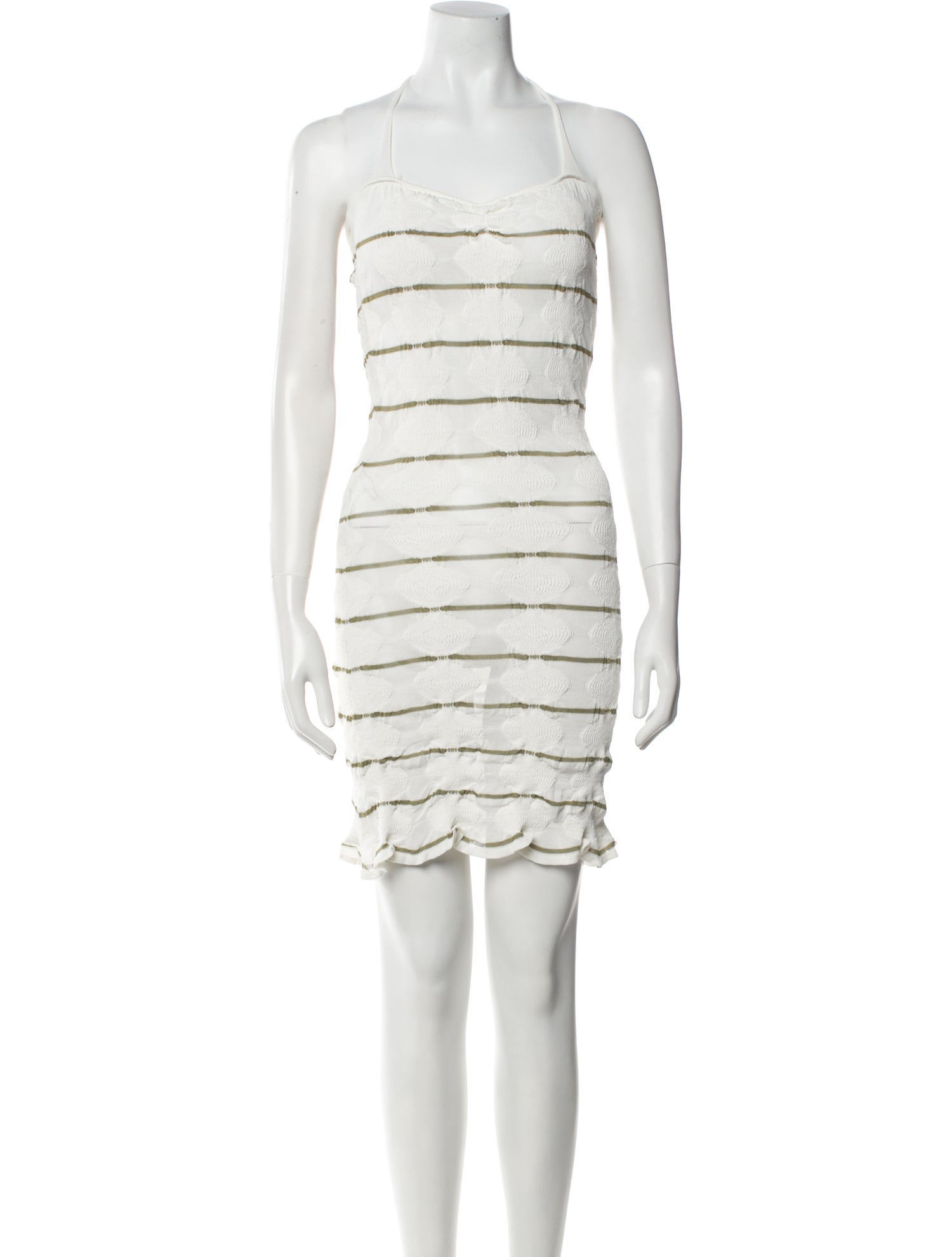 Gimaguas Striped Mini Dress