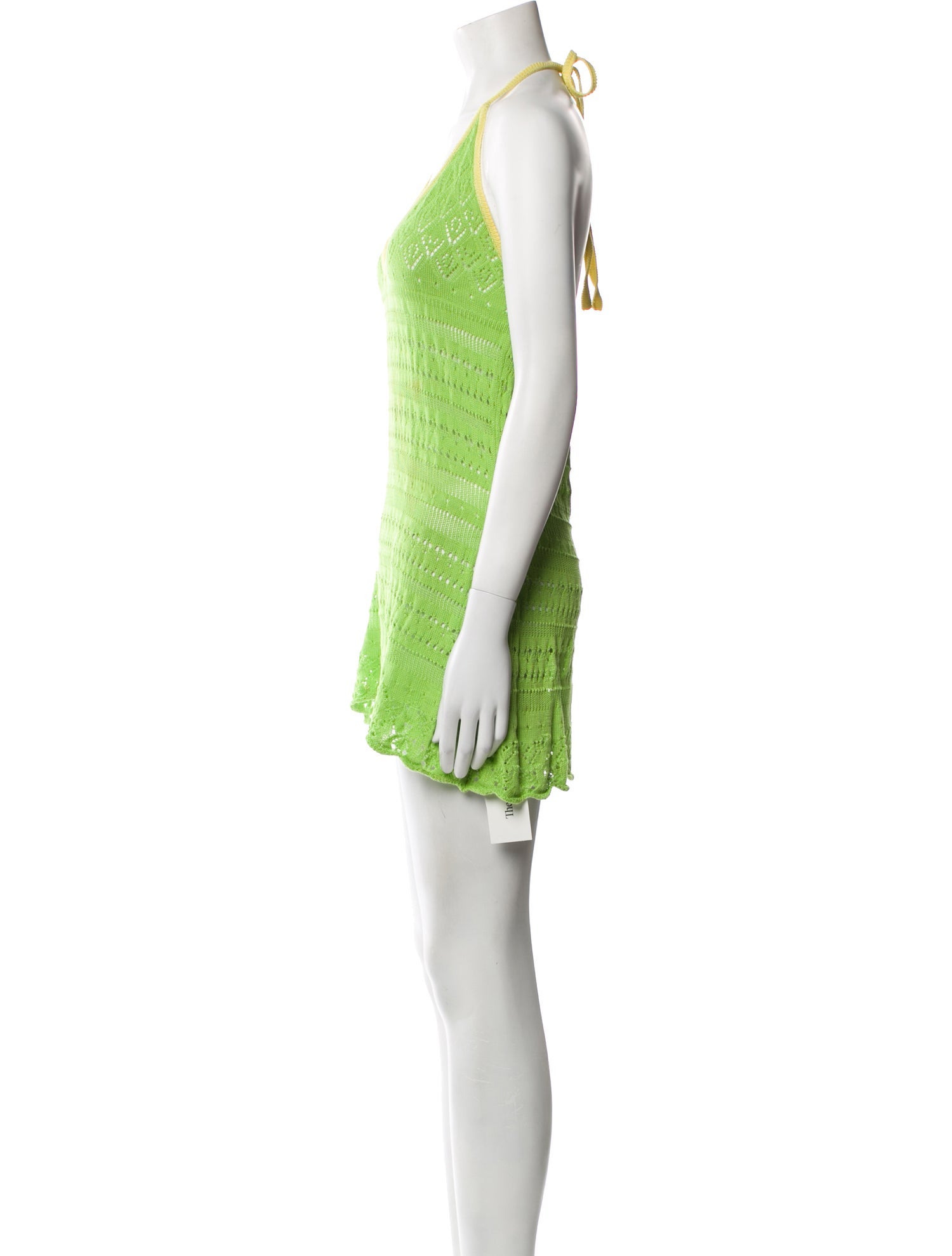 Gimaguas Halterneck Mini Dress