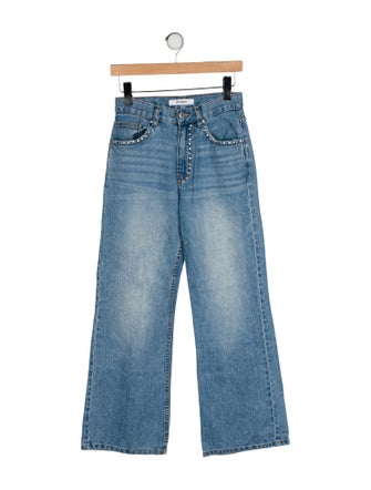 Gimaguas Mid-Rise Wide Leg Jeans