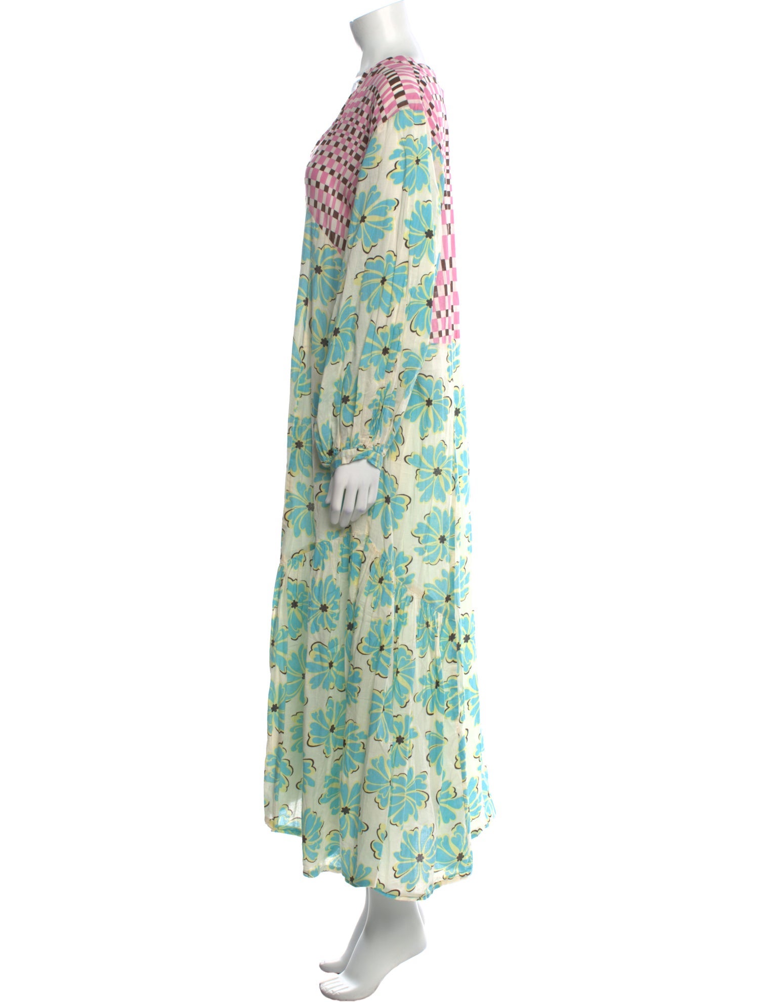 Gimaguas Floral Print Long Dress