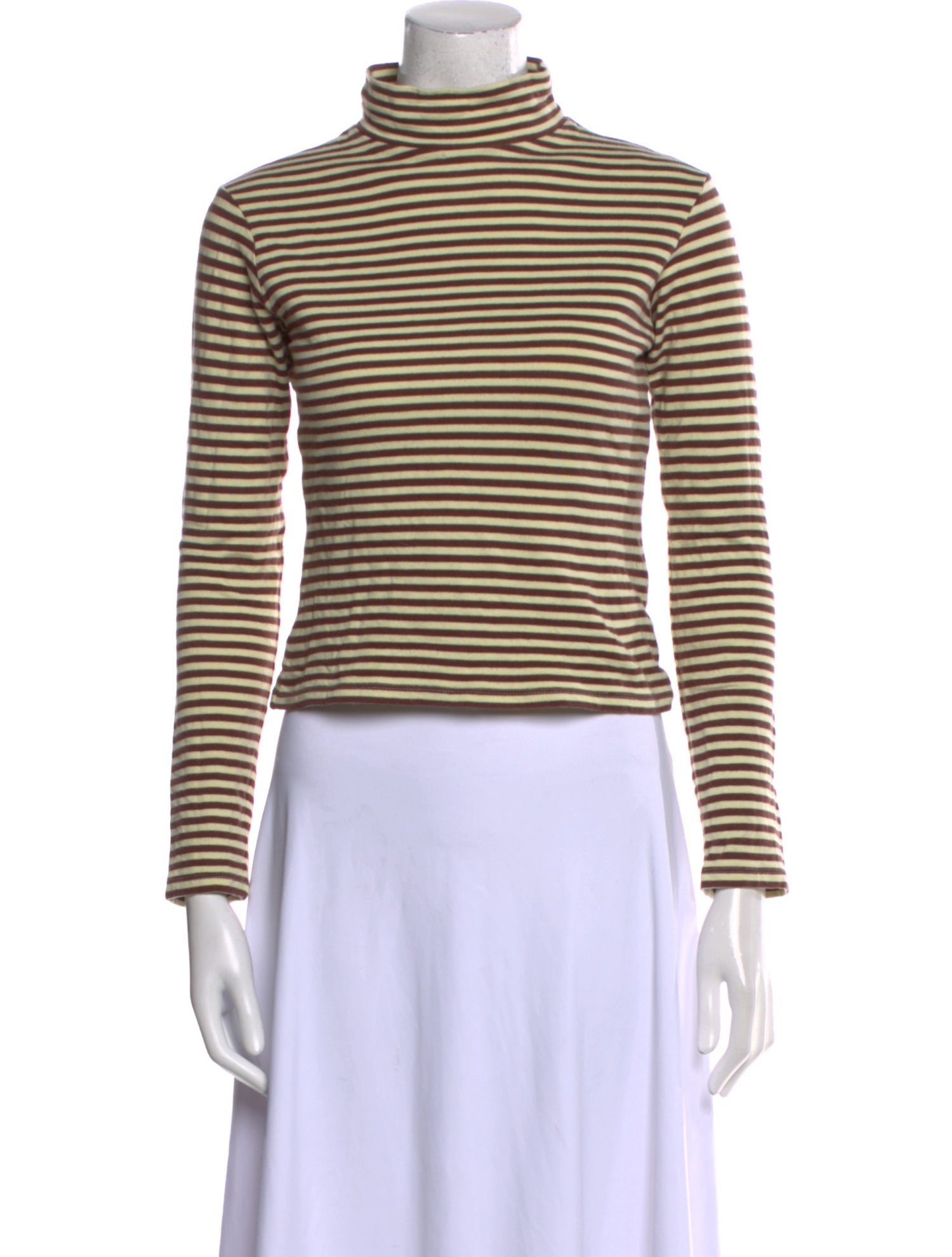 Gimaguas Striped Turtleneck Top