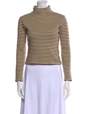 Gimaguas Striped Turtleneck Top