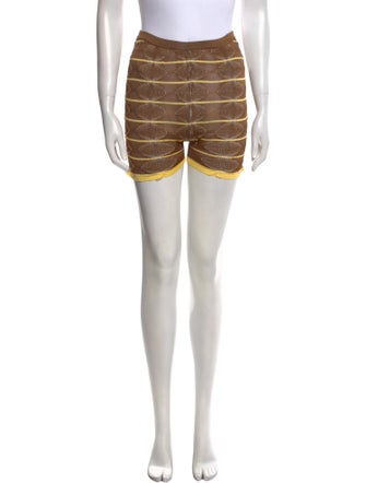 Gimaguas Striped Mini Shorts