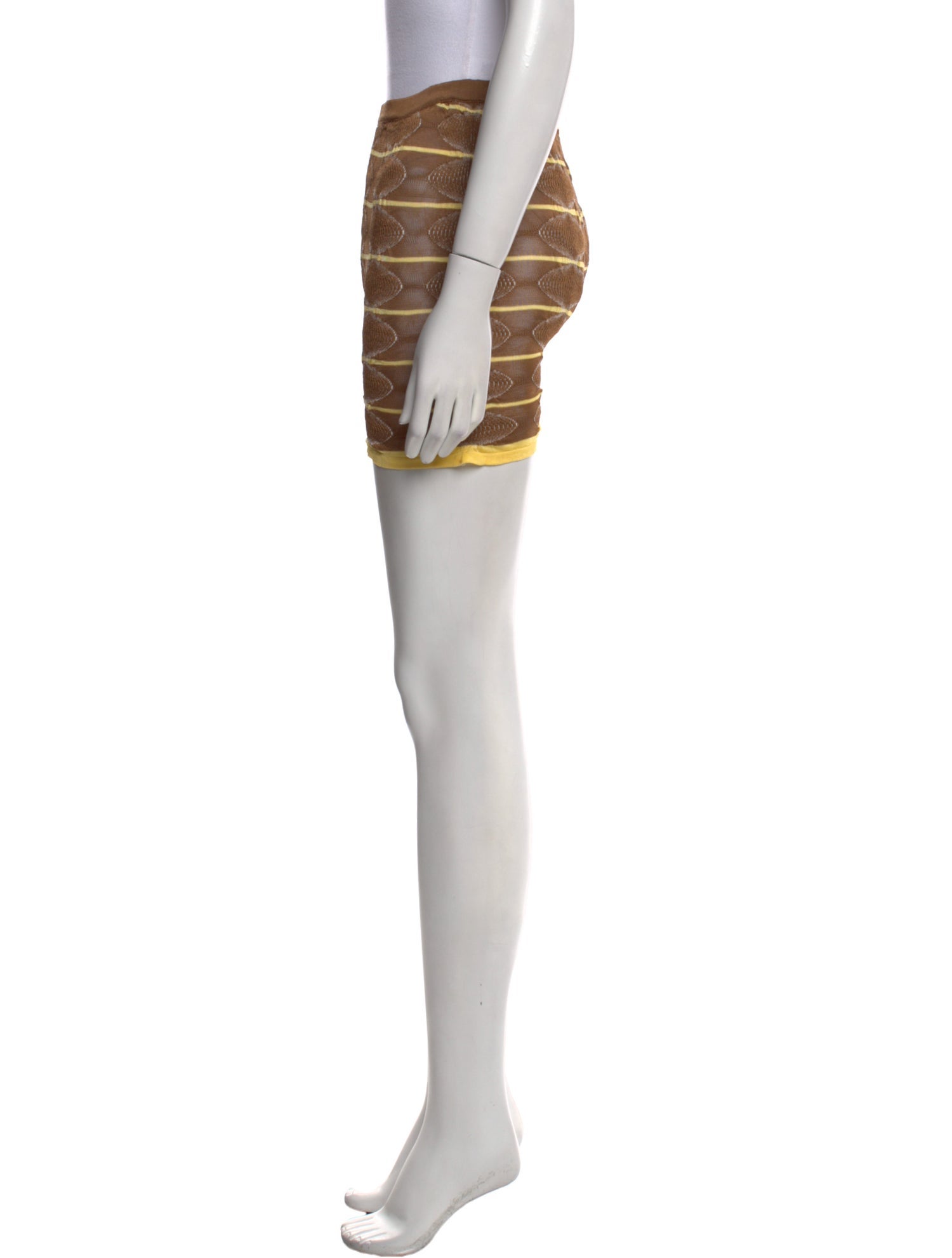 Gimaguas Striped Mini Shorts