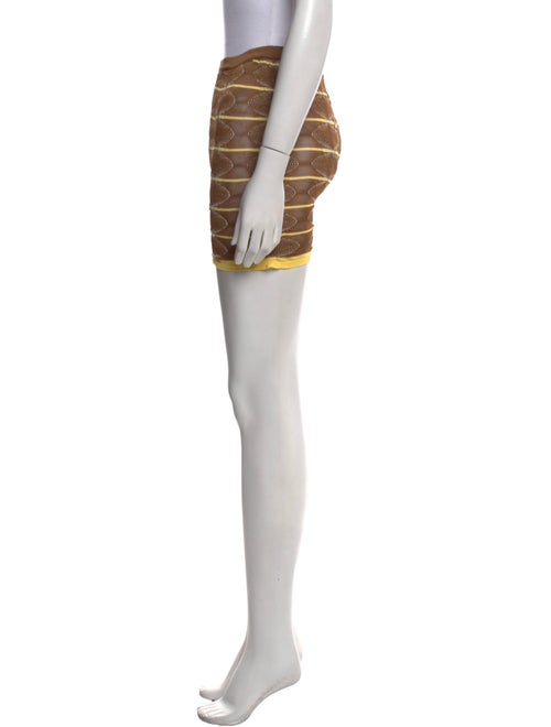 Gimaguas Striped Mini Shorts