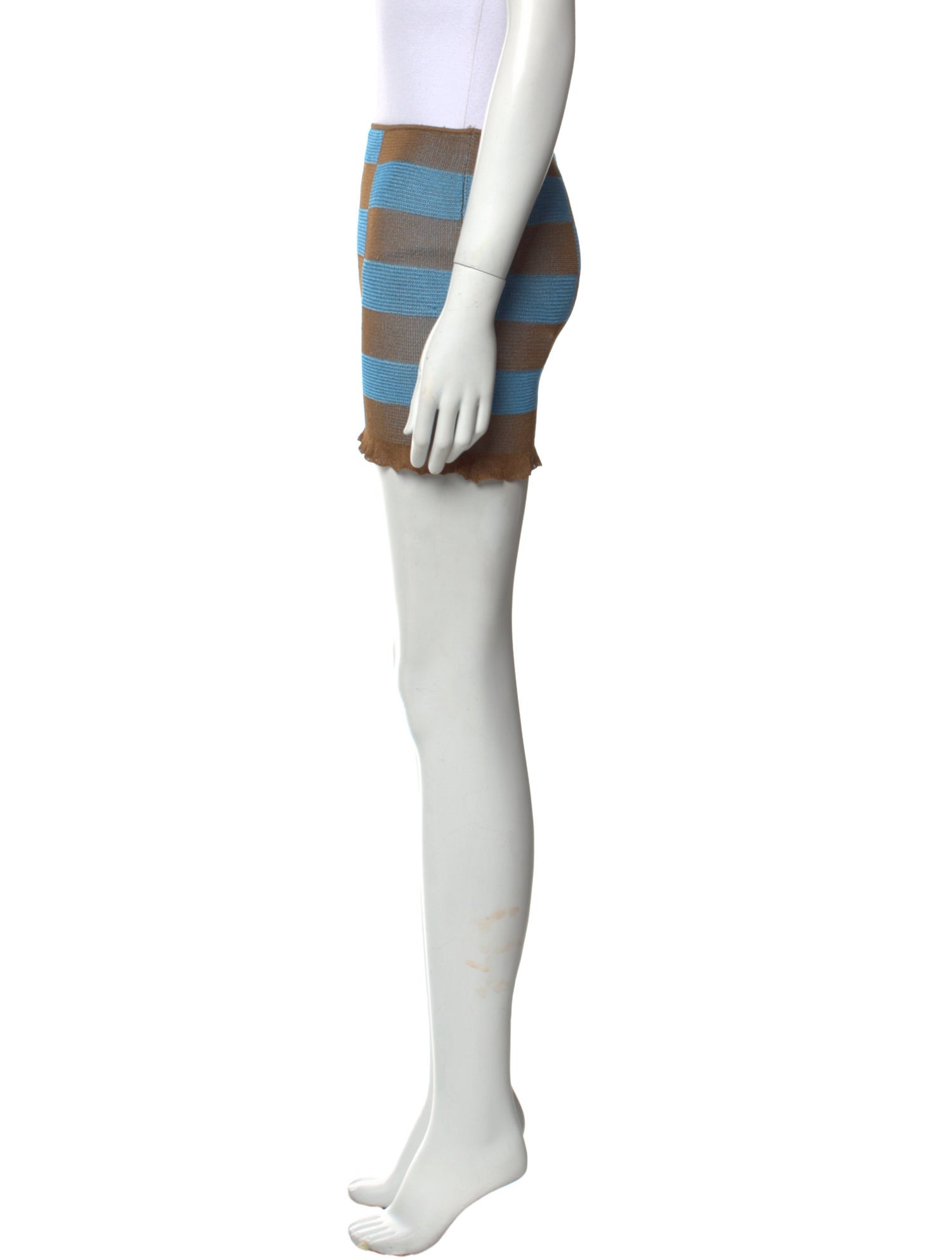 Gimaguas Plaid Print Mini Skirt