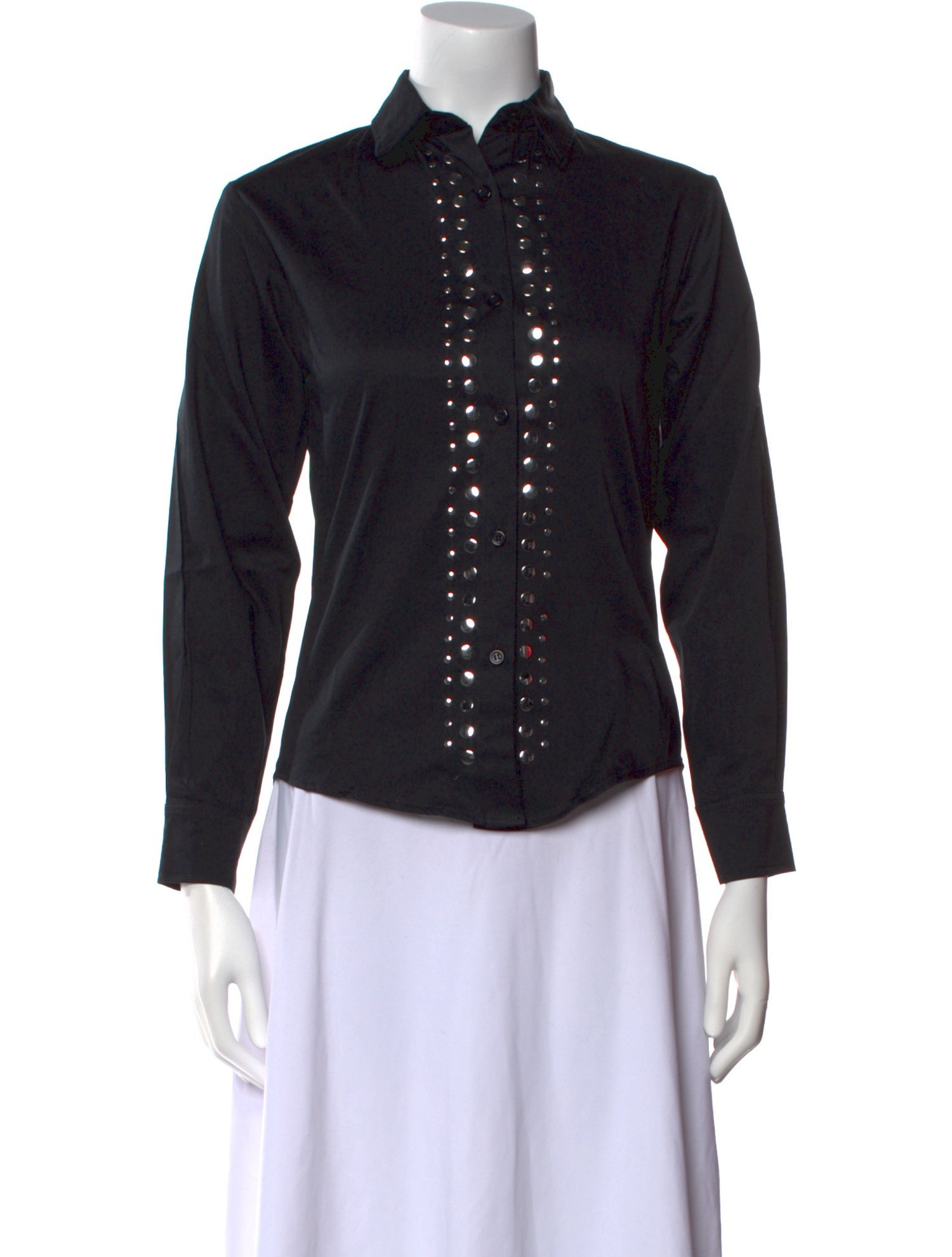 Gimaguas Long Sleeve Button-Up Top