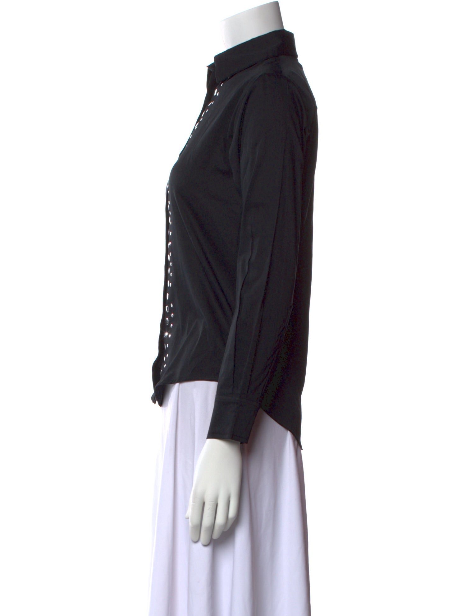 Gimaguas Long Sleeve Button-Up Top