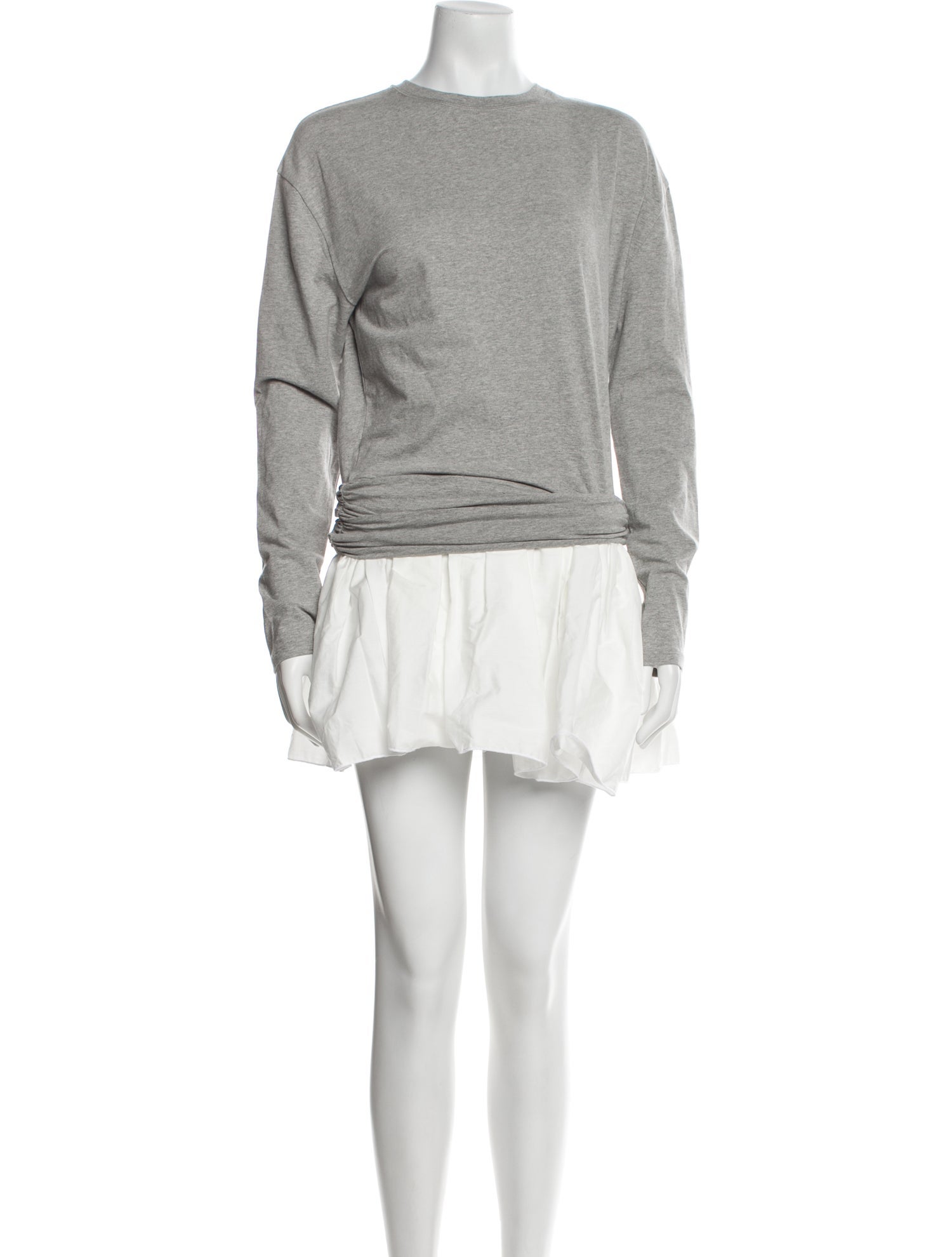 Gimaguas Bateau Neckline Mini Dress