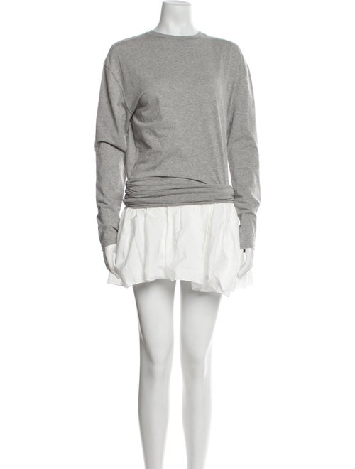 Gimaguas Bateau Neckline Mini Dress