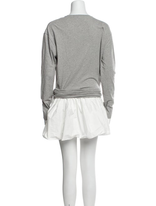 Gimaguas Bateau Neckline Mini Dress