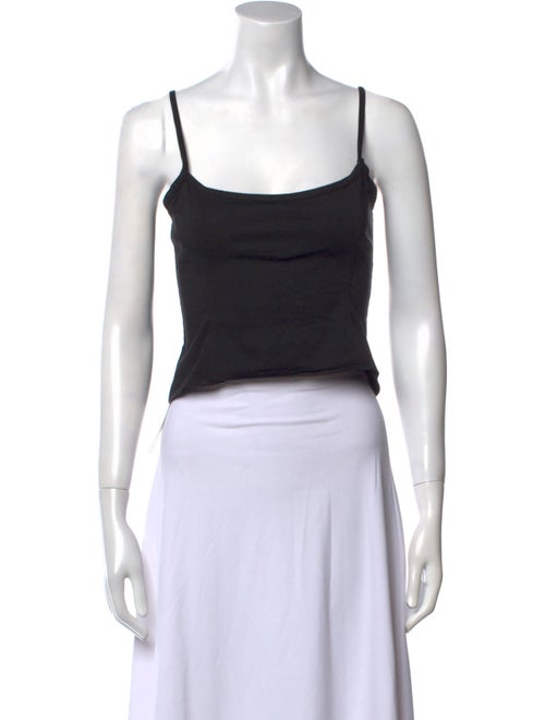 Gimaguas Square Neckline Sleeveless Crop Top