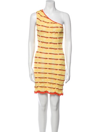 Gimaguas Striped Mini Dress