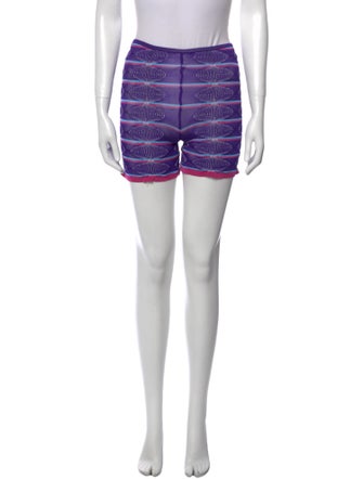 Gimaguas Striped Mini Shorts