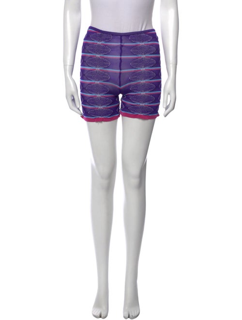 Gimaguas Striped Mini Shorts