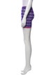Gimaguas Striped Mini Shorts