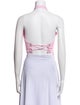Gimaguas Halterneck Sleeveless Crop Top