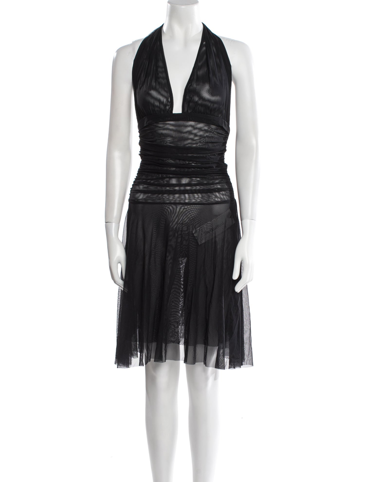 Gimaguas Halterneck Midi Length Dress