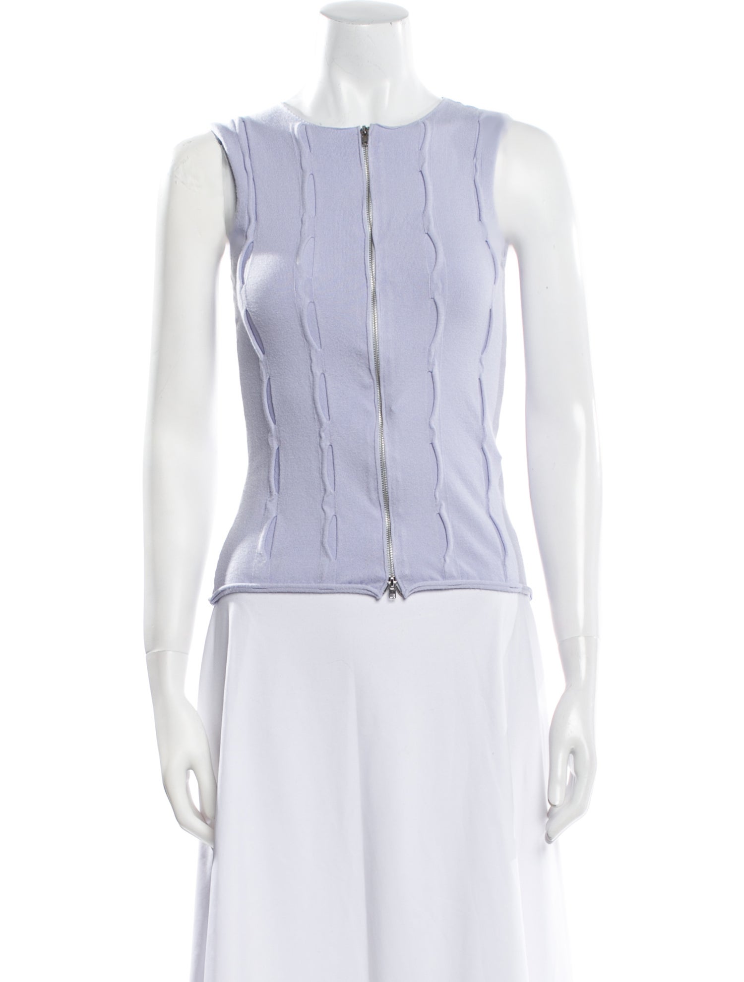 Gimaguas Bateau Neckline Sleeveless Top