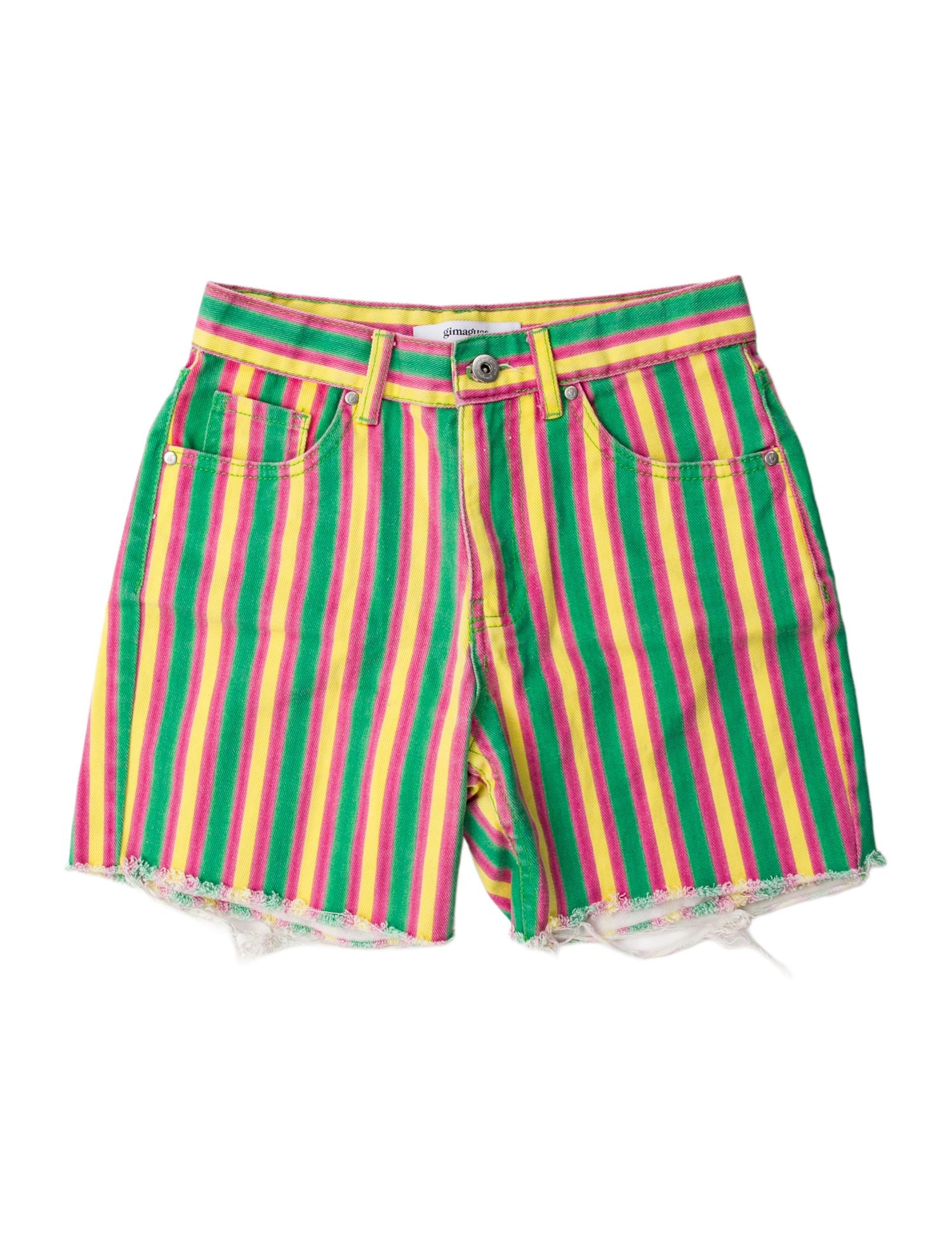 Gimaguas Striped Mini Shorts