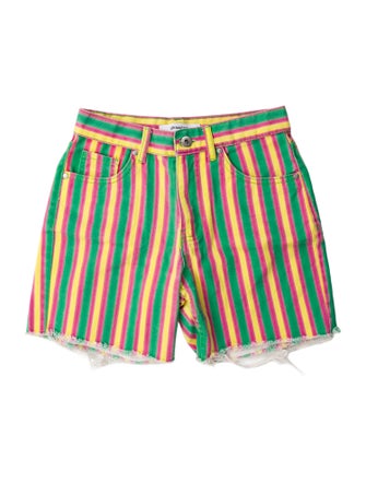 Gimaguas Striped Mini Shorts