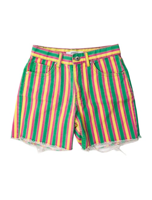 Gimaguas Striped Mini Shorts