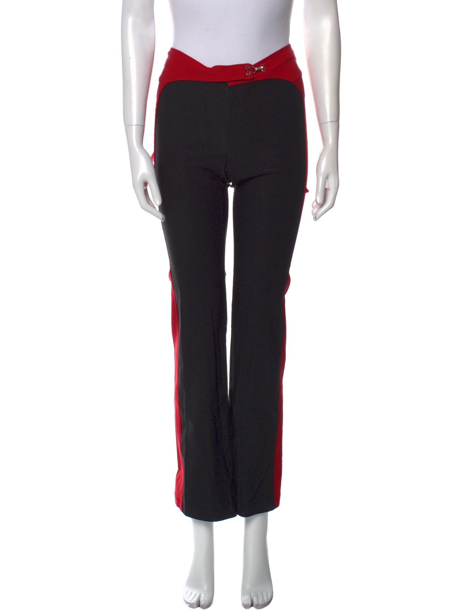 Gimaguas Colorblock Pattern Straight Leg Pants
