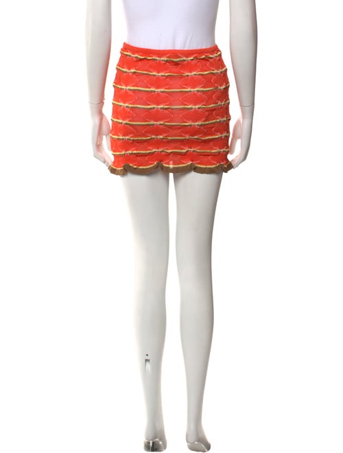 Gimaguas Striped Mini Skirt