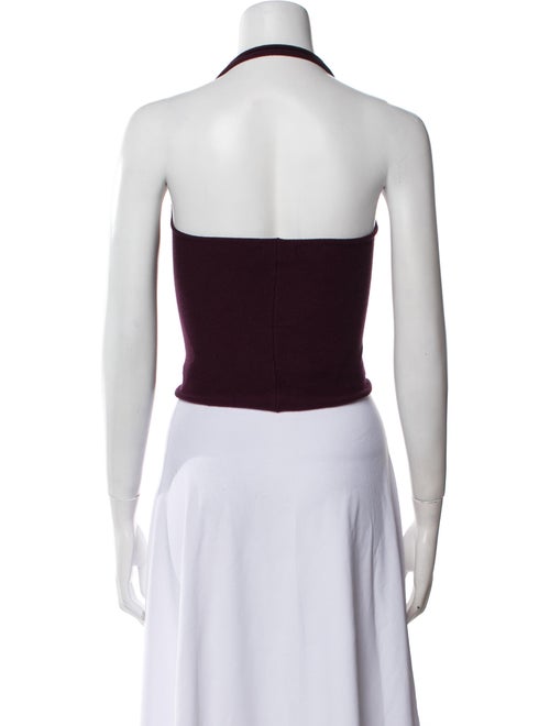 Gimaguas Halterneck Sleeveless Crop Top