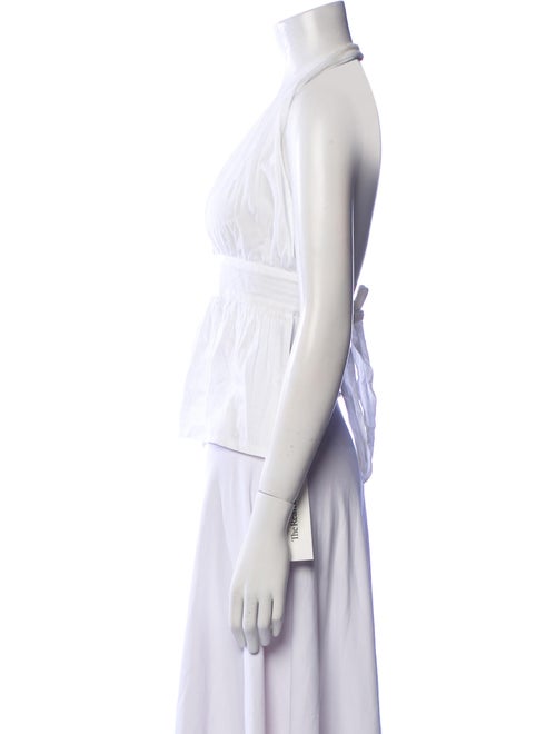 Gimaguas V-Neck Sleeveless Crop Top