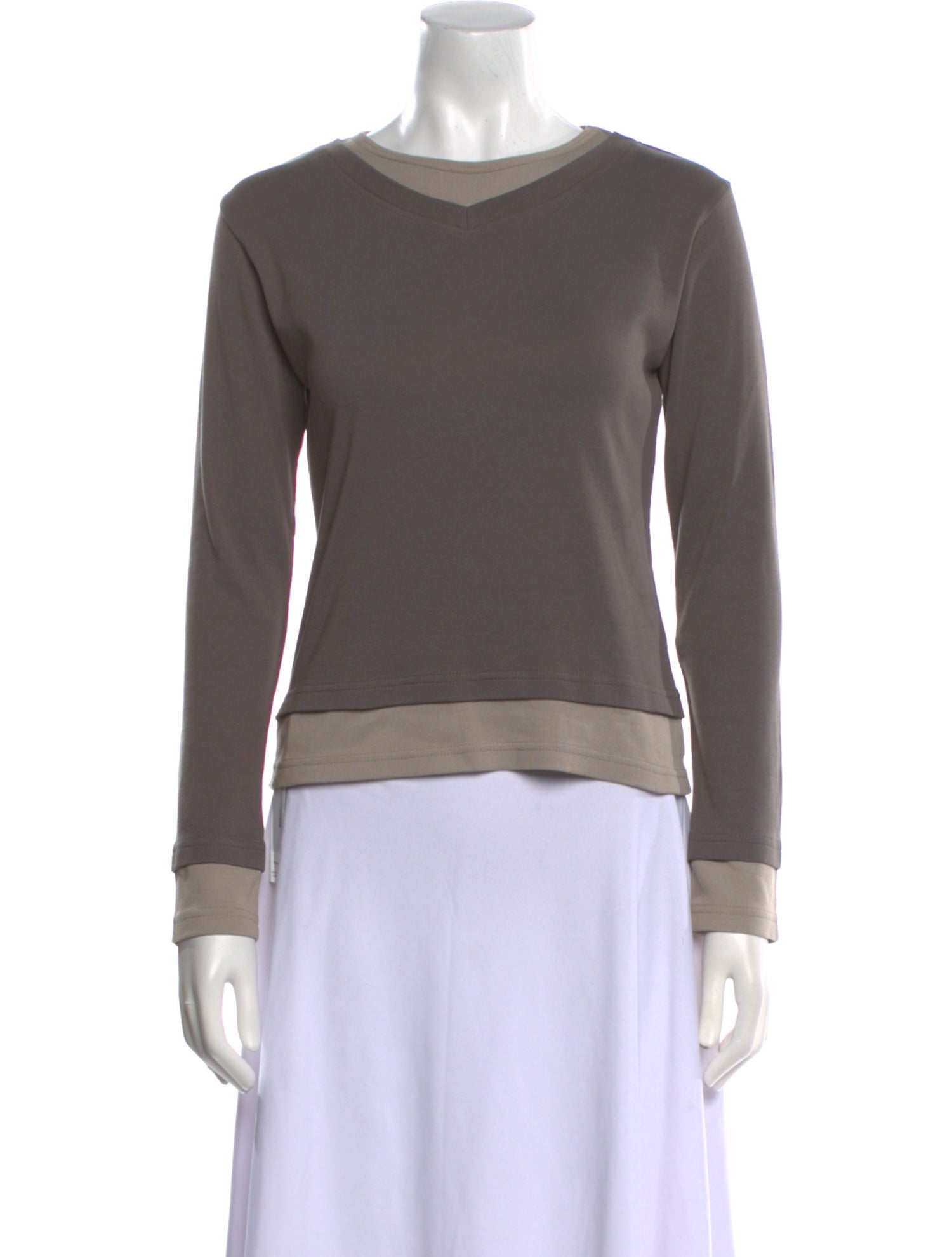 Gimaguas Scoop Neck Long Sleeve Sweatshirt