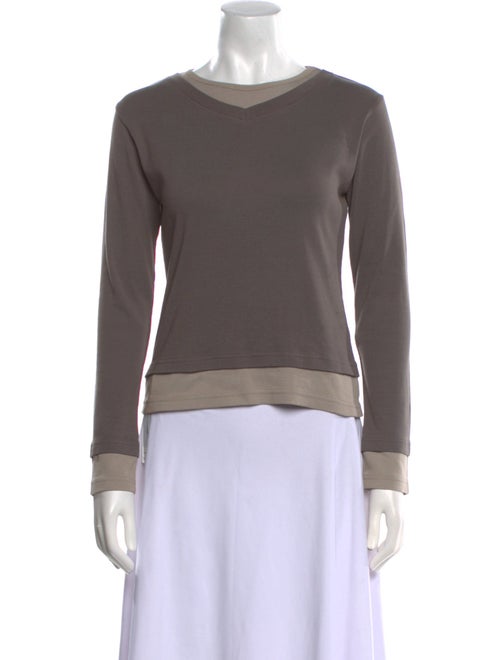 Gimaguas Scoop Neck Long Sleeve Sweatshirt