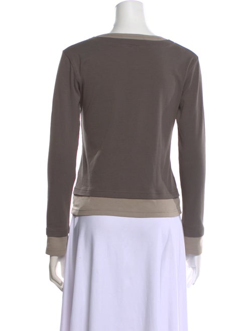 Gimaguas Scoop Neck Long Sleeve Sweatshirt