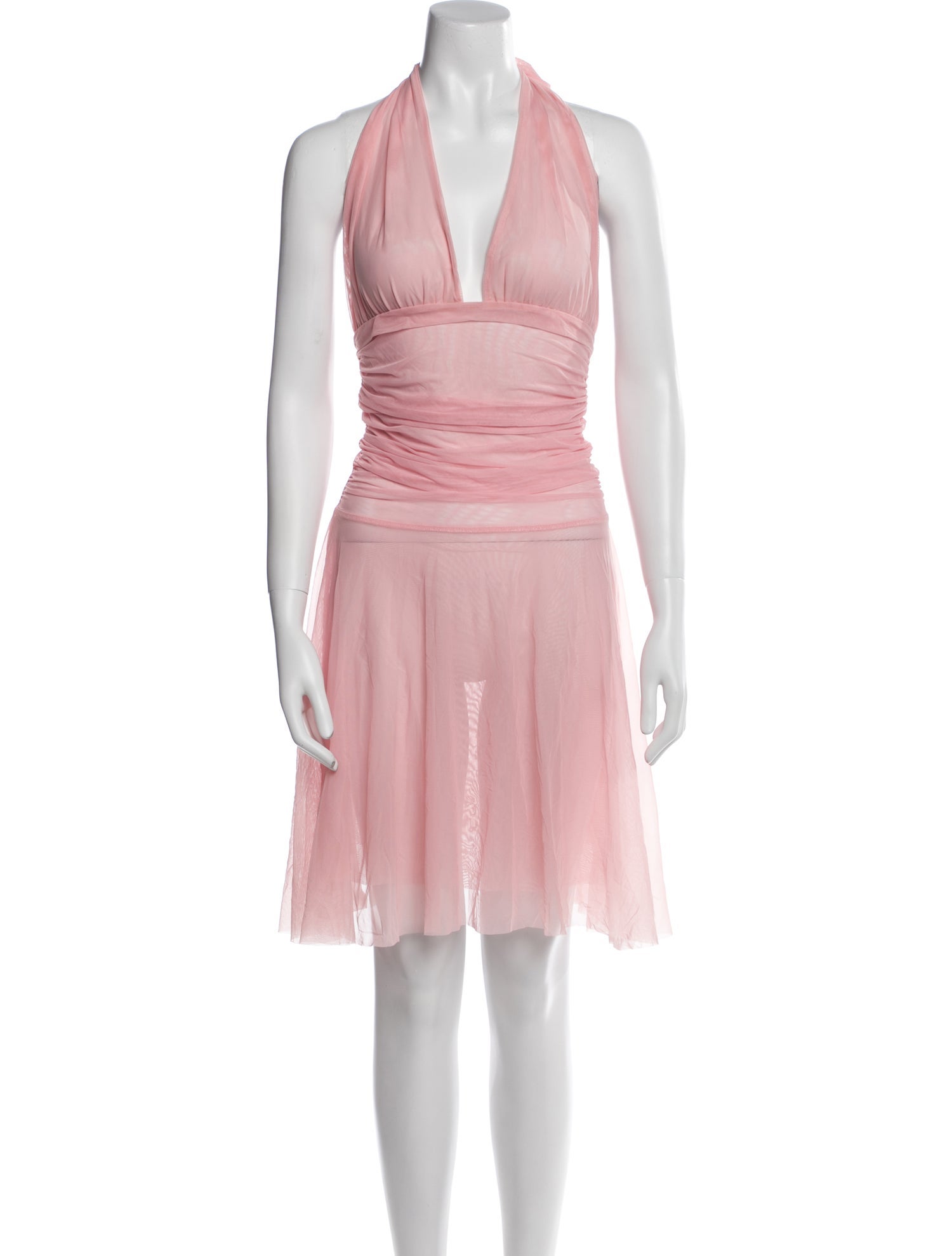 Gimaguas V-Neck Knee-Length Dress