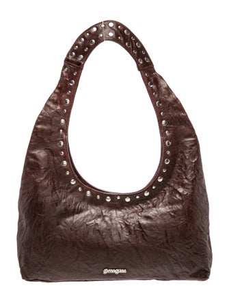 Gimaguas Leather Shoulder Bag
