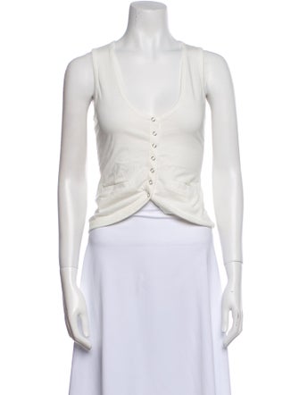 Gimaguas V-Neck Sleeveless Crop Top