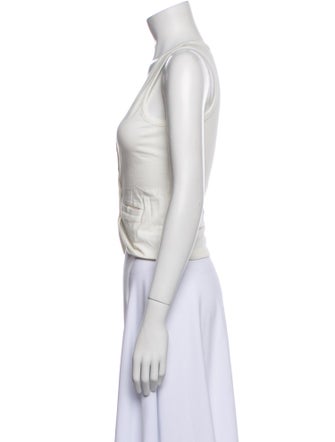 Gimaguas V-Neck Sleeveless Crop Top