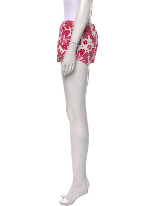 Gimaguas Floral Print Mini Shorts