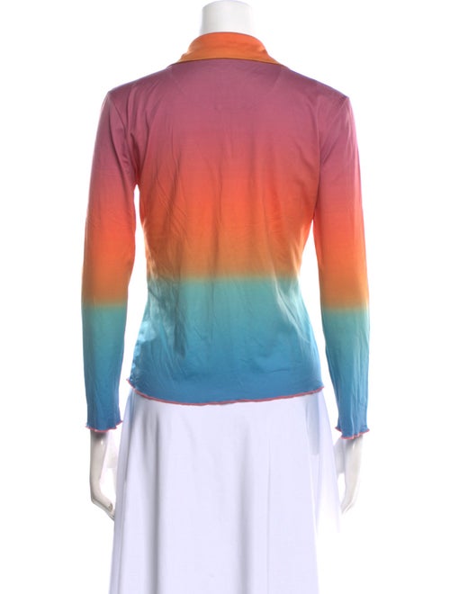 Gimaguas Printed Long Sleeve Polo